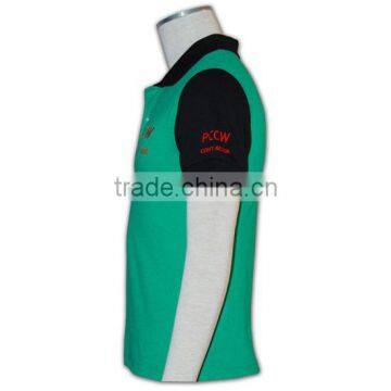 School Uniform Factory Girls' Short Sleeve Men Polo T-shirt 100% Cotton photo-3