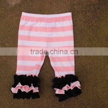 Baby Girls Summer Cotton Icing Capris Wholesale Teen Girls 2017 Fashion Stripe Capris Boutique photo-2