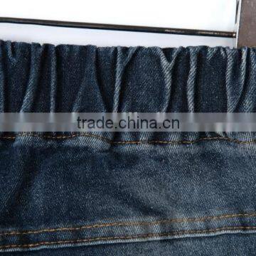 China Made Textiles New Design Imperial Kids New Pattern Jeans Half Pants With Elastic photo-5