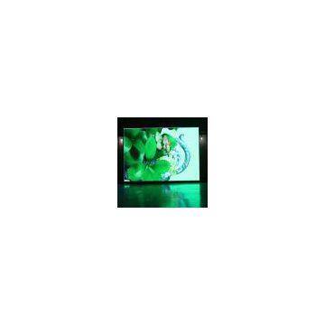 indoor P4 hd led display screen/ p4 glass show case led display