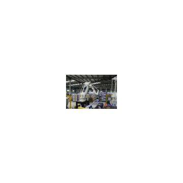 Automation Sensor Robotic Bag Palletizer With PLC Ball Screw