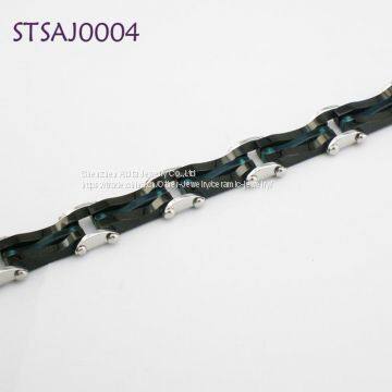 Fashionable Plated Male Jewelry Bracelet With Customized Size photo-3