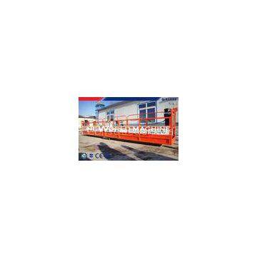 ZLP800 Mast Aerial Work Lift Suspended Cradles Platform , CE Qualification