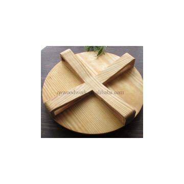 wood lid , wood cover wooden cover