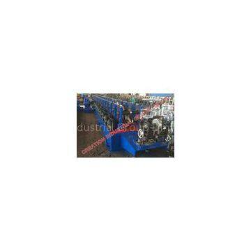 Horizontal Bracket Rack Roll Forming Machine With Hydraulic Post Cutting