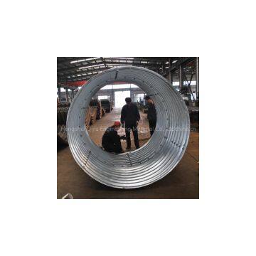 Project Construction Used Culvert Pipe, Corrugated Culvert Steel Pipe