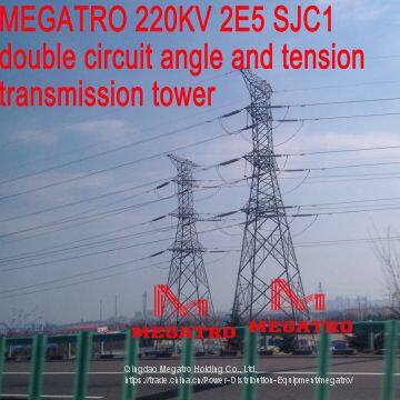 MEGATRO 220KV 2A2 J3 Single Circuit Medium Angle and Tension Transmission Tower photo-5