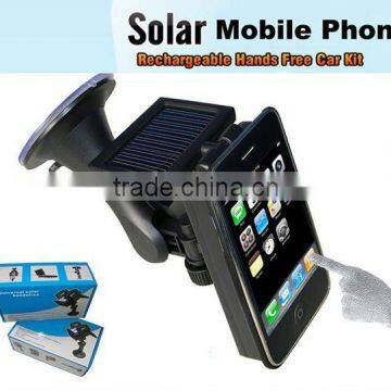 Solar Supply Handsfree Speaker Mobile Phone Accessories Holder