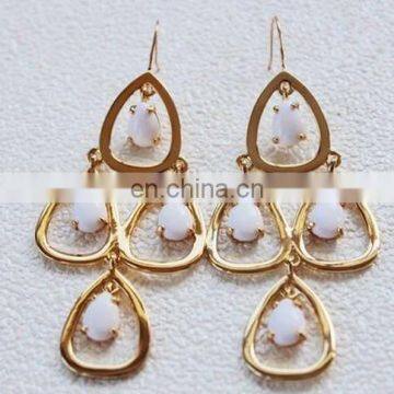 Promotional Fashion New Teardrop Beads Alloy Women's Earring