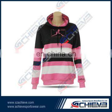 Custom Made Wholesale Loose Jacket Casual Ladies Hoodies