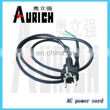 European power cord VDE power cable wires ,power cords 3X2.5 with molded plug pin cable set