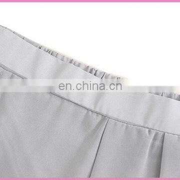 Summer Thin Chiffon Long Wrap Skirt Sexy Side Zipper Design Skirt photo-3