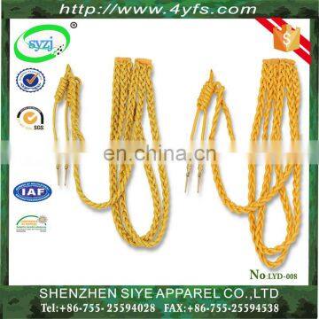 Military Shoulder Cords,Citation Cord with Tip, AIGUILETTES