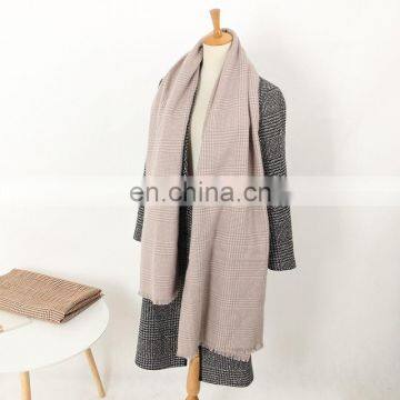 Wholesale New Style Fashion Shawl Winter Warm Acrylic Blanket Women Cashmere Merino Wool Scarf photo-4