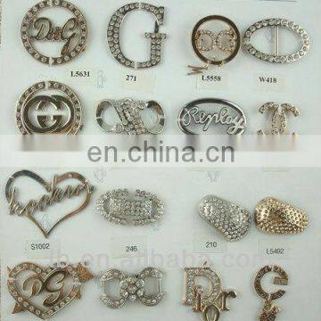 metal rhinestone shoe buckle