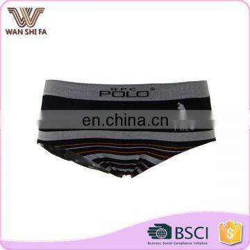 New arrival black stripe printed high quality cheap girls mini panty