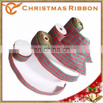 Metallic Edged Xmas Ribon Good In Decorations Of Various Sorts