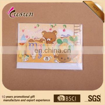 company product blessing card with customer logo