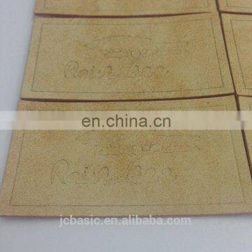 Custom Embossed Branded Leather Jacket Leather Patch photo-2