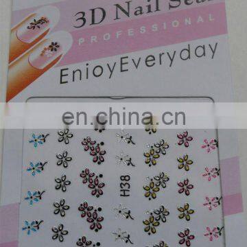 Nail foil sticker&nail art appliques&heat transfer nail sticker