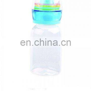 4OZ wonderful design bpa free erect baby bottle with rattle.