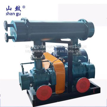 Supply MTRR series Roots blower for wastewater treatment in effluent processing mill