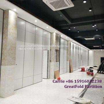 Manufacturer Aluminum Frame Room Folding Partition Wall for Conference Center photo-4