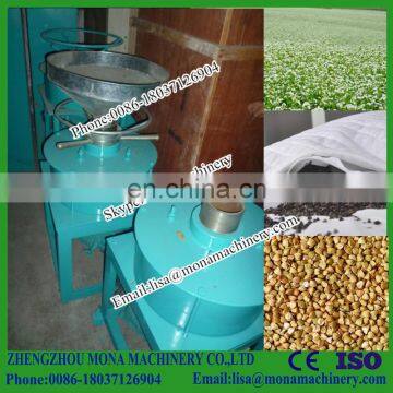 Good quality buckwheat hulling machine / buckwheat dehulling machine