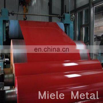 Galvanized iron sheet Zinc coated 275g color red metal steel sheet/coil