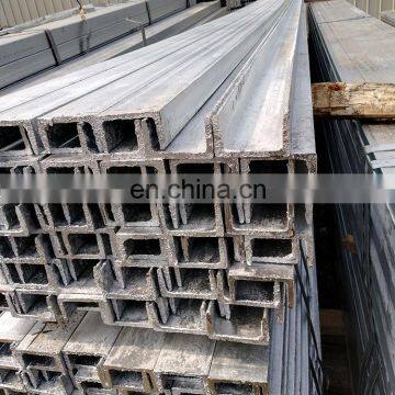 Building Material JIS SS400 Galvanized Double U Channel Steel