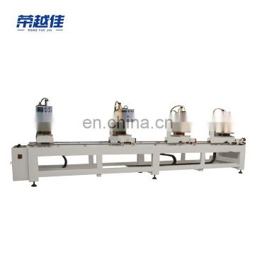 Plastic door and window welding machine line four