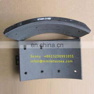 Manufacturer Front Brake Lining 47441-3180 for Truck