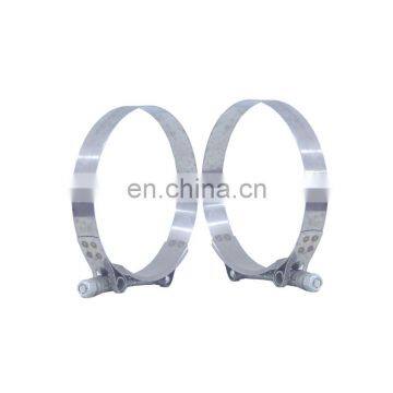 140312 T-Bolt Clamp for  cummins cqkms ISX15 450ST ISX15 CM2350 X101  diesel engine spare Parts  manufacture factory in china