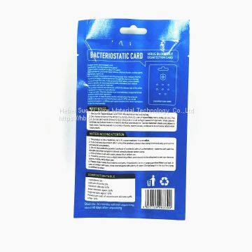 Portable Chlorine Dioxide Lanyard Air Space Sterilization Vlrus Disinfection Protection Card photo-4