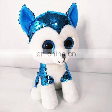 Plush Sparkle Stuffed Animal With Reversible Glitter Sequins Christmas Thanksgiving Day Gifts For Girls Toddlers photo-6