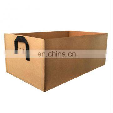 Custom Non Woven fabric plants grow bags square shape