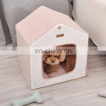 Winter Warm Foldable Non-Slip Outdoor Pet Kennel Dog House Cat Sofa Dog Bed photo-2