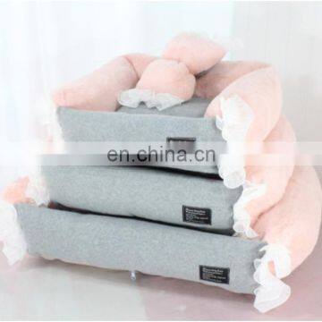 HQP-JJ26 HongQiang New Autumn/winter 2020 Angel Lace Three-piece Set of High Elastic Environmental pp Cotton Nest photo-2
