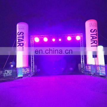 Promotional Night Events Decoration Color Changing Inflatable Led Lighting Pillar Inflatable Column photo-4