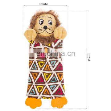 Wholesale Eco Friendly Custom Squeaker Private Label Designer Pack Set Small Handmade Stuffed Pet Dog Plush and PP Bag Toy photo-6