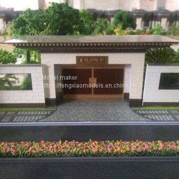 Chinese villa scale model making,building model making