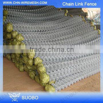 Alibaba China Supplies 9 Gauge Chain Link Fence, Temporary Construction Chain Link Fence, Aluminium Chain Link Fence