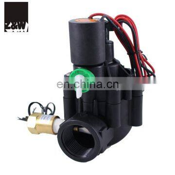 DN20 3/4" solenoid  valve plastic irrigation watering landscaping flow control flush handle 101DH