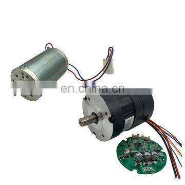 Постоянный магнитные двигатели постоянного тока 12В, 24В, 36В, 48В безщеточные/щеточные, индивидуальные характеристики под заказ (OEM, ODM) photo-2