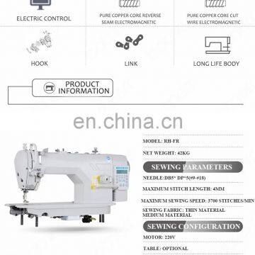 High Quality Single Needle Leather Heavy Duty Walking Foot Lockstitch Industrial Sewing Machine photo-3