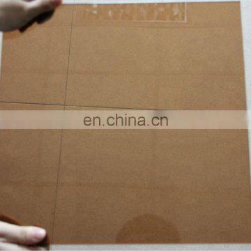 Customized Shaped Tea Colored Tinted Tempered Glass Panels for Sale