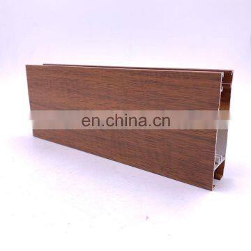 Aluminium Windows China Wood Grainy Profile Aluminum 6063 Window photo-2