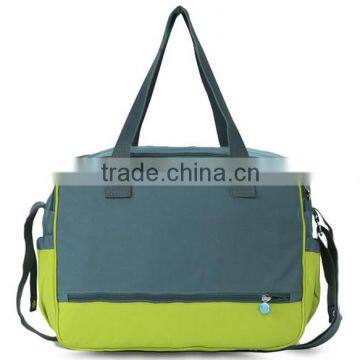 Custom Portable Fashion Diaper Bag With Changing Mat photo-4