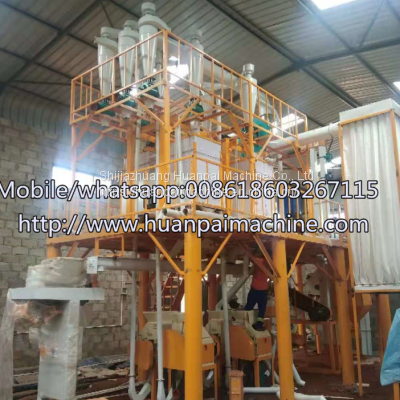 High efficiency low budget wheat flour milling machine grain miller production plant