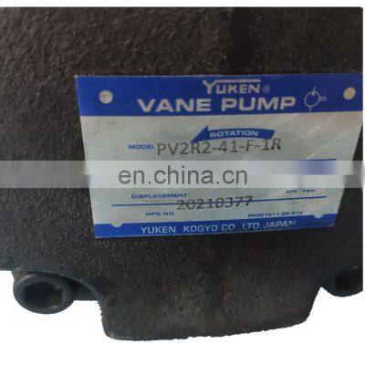 YUKEN PV2R2-41/47/53/59/65-F-RAA/LAA/A-41 Series Hydraulic Single Vane Pumps PV2R2-41-F-1R